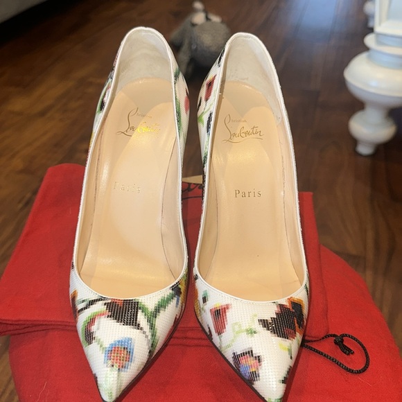 New Christian Louboutin Women's So Kate Pumps Printed Patent 120 - Picture 2 of 7